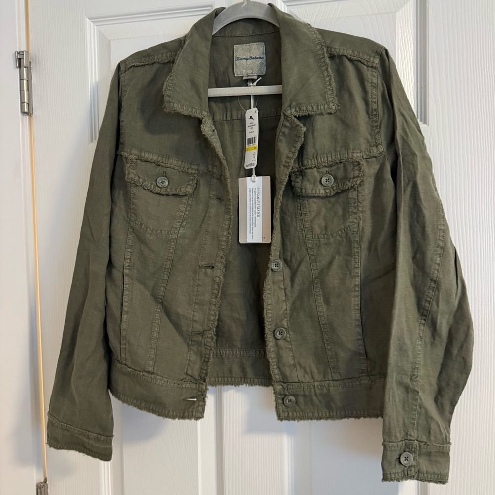 Tommy Bahama Olive Green Jacket